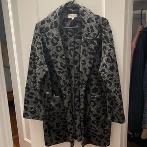 Madewell animal print jacket